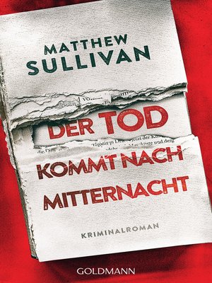 cover image of Der Tod kommt nach Mitternacht: Kriminalroman